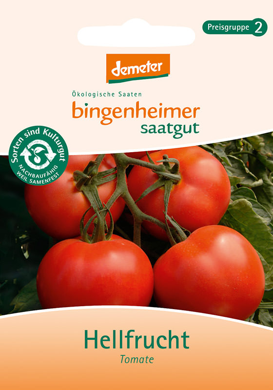 Bio Tomate Hellfrucht Bingenheimer Saatgut