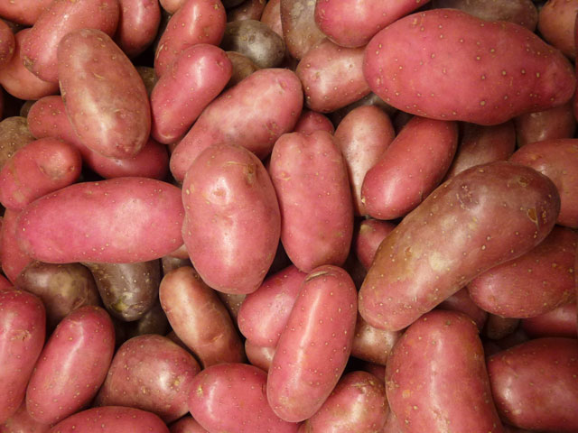 Rote Kartoffeln